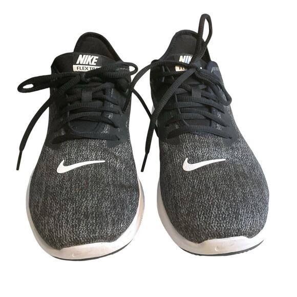 Nike Flex TR 9 Running Training Sneaker Women SZ 12 Black Anthricite AQ7491-002 - Picture 12 of 14